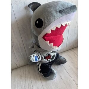 Build a Bear Shark Week Discovery 2018 Silver Great White Plush Stuffed Animal
